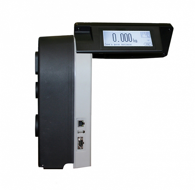 Весовой терминал с печатью этикеток R2L