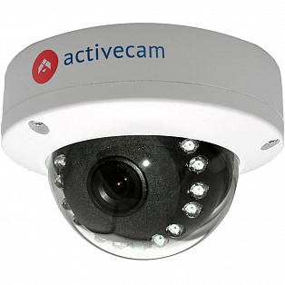 Миниатюрная купольная вандалозащищенная IP-камера ActiveCam AC-D3121IR1 v2 3.6