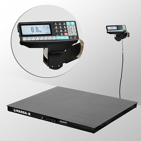 Весы платформенные с печатью этикеток 4D-PM-2_RP