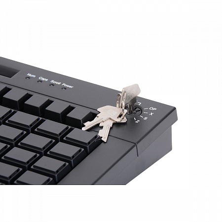 Клавиатура программируемая Poscenter S67B (67 клавиш, MSR, ключ, USB)