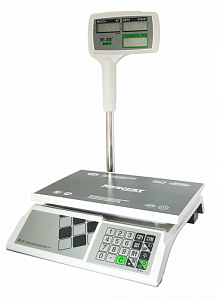 Торговые весы M-ER 326 ACPX LCD "Slim X"
