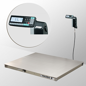 Весы платформенные с печатью этикеток 4D-PM.S-3_RL
