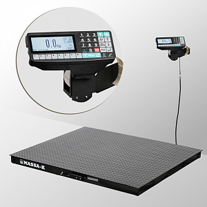 Весы платформенные с печатью этикеток 4D-PM-1_RP
